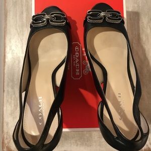 Coach Larchmont Size 7.5 Black